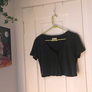 Urban outfitters loose crop top